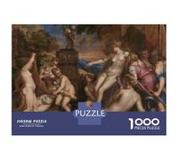 Rompecabezas De 1000 Piezas para Adultos Venus and The Three Graces Rompecabezas para Adultos Juegos Familiares Desafío Difícil para Cumpleaños, Navidad 38x26cm/1000pcs