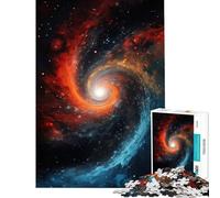Rompecabezas de 1000 Piezas para Adultos Viaje al vórtice cósmico Actividades Divertidas en casa Decoración artística para el hogar Juegos relajantes Apto para Mayores de 14 años (38x52cm)