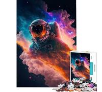 Rompecabezas de 1000 Piezas para Adultos Viajero Espacial desafío Educativo Carrera de Velocidad Manual Juego de ingenio para Mayores de 14 años (50x75cm)