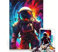 Rompecabezas de 1000 Piezas para Adultos Viajes espaciales Juego de ingenio desafiante para completar fortalece el Amor Entre Parejas 50x75cm