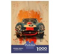 Rompecabezas De 1000 Piezas para Adultos Vintage Racing Car Art Rompecabezas para Adultos Juguetes Antiestrés Corte De Precisión Actividades Divertidas En Casa 70x50cm/1000pcs