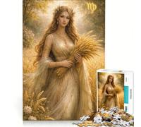 Rompecabezas de 1000 Piezas para Adultos Virgo Juegos educativos decoración del hogar colección de Artistas Bellas Artes 38x52cm