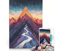 Rompecabezas de 1000 Piezas para Adultos: Visión Celestial, Juego Imposible, para Matar el Tiempo en Vacaciones en Casa, Regalo de Cumpleaños, Regalos de Viaje 50x75cm