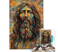 Rompecabezas de 1000 Piezas para Adultos Vivid Savior decoración de Pared Rompecabezas para Adultos Juegos Familiares Vacaciones en casa Matar el Tiempo difícil y desafiante (tamaño 38x26cm)