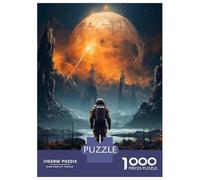 Rompecabezas De 1000 Piezas para Adultos Watchful Crow on Wooden Rompecabezas Juegos Divertidos Vacaciones En Casa Matar El Tiempo Cumpleaños Y Navidad 70x50cm/1000pcs
