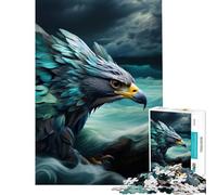 Rompecabezas de 1000 Piezas para Adultos Wave Rider Falcon Juguete Intelectual Juego de ingenio análisis y lógica Excelentes Regalos y Juguetes (tamaño 38x26cm)
