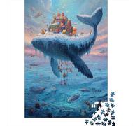 Rompecabezas De 1000 Piezas para Adultos Whale Tail Island Adventure-2 Rompecabezas Práctico Juego Decoración del Hogar Cumpleaños Y Navidad 52x38cm/1000pcs