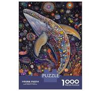 Rompecabezas De 1000 Piezas para Adultos Whale's Cosmic Dance -1 Rompecabezas para Adultos Juguetes Antiestrés Difícil Difícil Y Desafiante 70x50cm/1000pcs