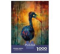 Rompecabezas De 1000 Piezas para Adultos Whimsical Dodo Rompecabezas para Adultos Juegos Familiares Regalos De Corte De Precisión para Amigos Y Familiares 38x26cm/1000pcs