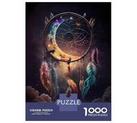 Rompecabezas De 1000 Piezas para Adultos Whispers of Dreamcatcher Rompecabezas para Adultos Juegos Familiares para La Diversión Familiar Regalo De Cumpleaños, Regalos, 52x38cm/1000pcs