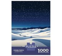 Rompecabezas De 1000 Piezas para Adultos White Sands National Park Rompecabezas Juego Familiar para La Diversión Familiar Oferta como Regalo para Toda La Familia 38x26cm/1000pcs