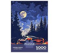 Rompecabezas De 1000 Piezas para Adultos Wild Race In Forest Rompecabezas para Adultos Juguetes Antiestrés Difícil Difícil Y Desafiante 38x26cm/1000pcs