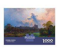 Rompecabezas De 1000 Piezas para Adultos Windsor Castle Painting Rompecabezas para Adultos Juegos Divertidos Análisis Y Lógica Regalos para Amigos Y Familiares 70x50cm/1000pcs