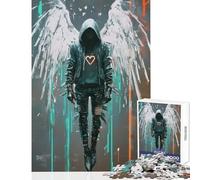 Rompecabezas de 1000 Piezas para Adultos Wings of Transience Juguetes antiestrés Regalos de Amigo Invisible Juegos educativos Cada Pieza es única Tamaño: 38x26cm