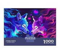 Rompecabezas De 1000 Piezas para Adultos Wolf Love Wallpapers for iPhone Rompecabezas para Adultos Juegos Familiares Pero Divertidos Y Humorísticos Regalo De Cumpleaños, Regalos, 52x38cm/1000pcs