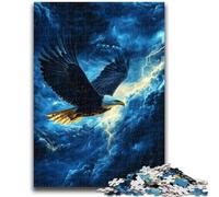 Rompecabezas de 1000 Piezas para Adultos y Adolescentes, águila voladora, Juguetes educativos de Aprendizaje, Juegos Familiares, Juego Educativo para cumpleaños y Navidad, 50x75cm
