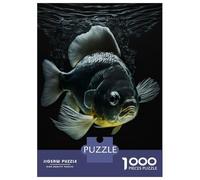 Rompecabezas De 1000 Piezas para Adultos Y Adolescentes Albino Black Fish Rompecabezas para Adultos Juegos Familiares Análisis Y Lógica Regalos De Cumpleaños Y Únicos 70x50cm/1000pcs