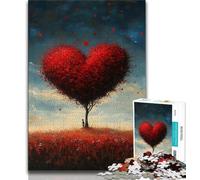 Rompecabezas de 1000 Piezas para Adultos y Adolescentes, Árbol del Amor, Juguete Educativo Intelectual y Relajante, Toda la Familia (75x50cm)