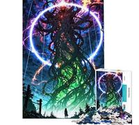 Rompecabezas de 1000 Piezas para Adultos y Adolescentes Árbol del Infinito (El Ascenso Desde la Grieta) Rompecabezas para Adolescentes Juegos relajantes Decoración del hogar Interacción Entre