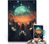 Rompecabezas de 1000 Piezas para Adultos y Adolescentes Arte de Internet Hecho de cartón Apto para Mayores de 14 años. Juegos Educativos Juego de Decoración del Hogar. Juegos Juguetes Regalo