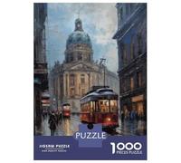 Rompecabezas De 1000 Piezas para Adultos Y Adolescentes Berlin Germany Art Rompecabezas para Adultos Juegos Relajantes Arte De Pared Difícil Y Desafiante 52x38cm/1000pcs