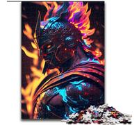 Rompecabezas de 1000 Piezas para Adultos y Adolescentes, Blazing Ares, Ayuda a ejercitar el Cerebro, Juguetes adictivos para Cultivar la Paciencia, decoración tamaño 26x38cm
