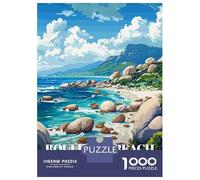 Rompecabezas De 1000 Piezas para Adultos Y Adolescentes Boulders Beach South Africa Art Rompecabezas para Adultos Juegos Familiares Decoración De Pared Difícil Y Desafiante 52x38cm/1000pcs