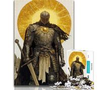 Rompecabezas de 1000 Piezas para Adultos y Adolescentes, Caballeros Medievales, para aliviar el estrés y Matar el Tiempo, Regalos para Amigos y Familiares a Partir de 14 años, 38x26cm