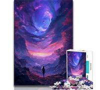 Rompecabezas de 1000 Piezas para Adultos y Adolescentes Caminando por un Mundo de fantasía,Rompecabezas de 1000 Piezas,Ideal para aliviar el estrés,Pasar el rato y fomentar el Amor en Pareja