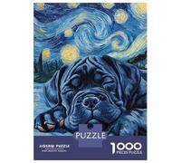 Rompecabezas De 1000 Piezas para Adultos Y Adolescentes Cane Corso Puppy Sleeping Rompecabezas para Adultos Juegos Familiares Decoración De Pared Difícil Y Desafiante 38x26cm/1000pcs