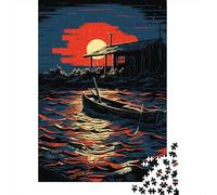 Rompecabezas De 1000 Piezas para Adultos Y Adolescentes Coastal Sunset Serenity Rompecabezas para Adultos Juegos Relajantes Mejora La Memoria Regalos De Cumpleaños Y Únicos 38x26cm/1000pcs