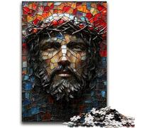 Rompecabezas de 1000 Piezas para Adultos y Adolescentes, con un Caballero Medieval majestuoso, con póster a Juego y Hoja de Trivia para Mayores de 14 años (75x50cm)