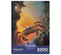Rompecabezas De 1000 Piezas para Adultos Y Adolescentes Crab in A Mystical Setting Rompecabezas para Adultos Juegos Familiares Decoración De Pared Difícil Y Desafiante 38x26cm/1000pcs