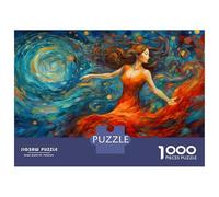 Rompecabezas De 1000 Piezas para Adultos Y Adolescentes Dancing The Night Away Rompecabezas para Adultos Juegos Familiares Análisis Y Lógica Regalos De Cumpleaños Y Únicos 38x26cm/1000pcs
