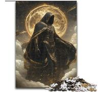 Rompecabezas de 1000 Piezas para Adultos y Adolescentes de El Caballero Oscuro, Ideal como Juego Educativo, Juguete de desafío, decoración única para el hogar y Regalos tamaño 50x75cm