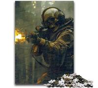 Rompecabezas de 1000 Piezas para Adultos y Adolescentes de Las Fuerzas Especiales Difícil de completar, Pero Divertido y Divertido Regalo de cumpleaños, Regalos, Arte Mural 50x75cm