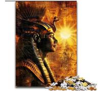 Rompecabezas de 1000 Piezas para Adultos y Adolescentes, del Antiguo Dios Egipcio Ra Juego desafiante para Disfrutar en Familia con Piezas aleatorias Que encajan Perfectamente tamaño 26x38cm