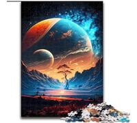 Rompecabezas de 1000 Piezas para Adultos y Adolescentes, del Nuevo Universo Tierra y Cosmos, Apto para Mayores de 14 años, Juegos educativos, Regalos de Amigo Secreto tamaño 50x75cm