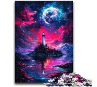 Rompecabezas de 1000 Piezas para Adultos y Adolescentes, Dengta Under The Blood Moon, Juegos educativos, decoración del hogar, Regalo de cumpleaños, Regalos para Mayores de 14 años, 38x26cm