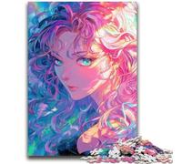 Rompecabezas de 1000 Piezas para Adultos y Adolescentes, diseño de diosas de la Acuarela Un Juego desafiante, Ideal para Regalar a Toda la Familia (38x26cm)