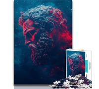 Rompecabezas de 1000 Piezas para Adultos y Adolescentes, diseño de Jesús de fantasía Ejercita el Cerebro, desarrolla la Paciencia y Mejora la Memoria (75x50cm)