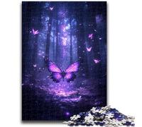 Rompecabezas de 1000 Piezas para Adultos y Adolescentes, diseño de Mariposas y Galaxia, Juego Educativo Familiar, decoración de Pared, cumpleaños y Navidad, 50x75cm
