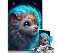 Rompecabezas de 1000 Piezas para Adultos y Adolescentes, diseño de un Lindo bebé dragón 1000 Piezas para Adultos, Ideal para el Aprendizaje y el Regalo Familiar (tamaño 38x26cm)