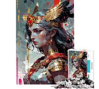 Rompecabezas de 1000 Piezas para Adultos y Adolescentes Ecos de sabiduría ︰ Atenea renacida Rompecabezas para Adultos Juegos Divertidos Desafío difícil Regalos de cumpleaños y únicos (Tamaño 38x52cm)