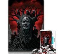 Rompecabezas de 1000 Piezas para Adultos y Adolescentes: El Árbol Maldito Un Juego desafiante Toda la Familia 38x26cm