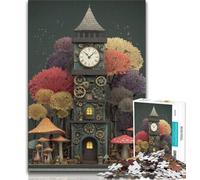 Rompecabezas de 1000 Piezas para Adultos y Adolescentes: el Big Ben de Londres Interacción Entre Padres e Hijos para Reducir el estrés (tamaño 38x26cm)