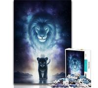 Rompecabezas de 1000 Piezas para Adultos y Adolescentes, El Camino del Rey, Ideal para la interacción Entre Padres e Hijos y para Reducir el estrés (tamaño 38x26cm)