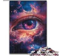 Rompecabezas de 1000 Piezas para Adultos y Adolescentes El Ojo del Universo, un Juego desafiante, Juguetes, decoración de Pared, cumpleaños y Navidad (tamaño 50x75cm)