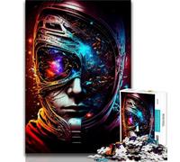 Rompecabezas de 1000 Piezas para Adultos y Adolescentes: El Rostro de los mil Mundos 1000 Piezas para Adultos Un Juego desafiante Toda la Familia 38x26cm