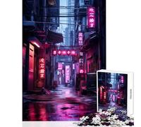 Rompecabezas de 1000 Piezas para Adultos y Adolescentes Estilo ciberpunk decoración del hogar Juguetes Regalos de cumpleaños Juego Imposible descompresión Intelectual tamaño 50x75cm